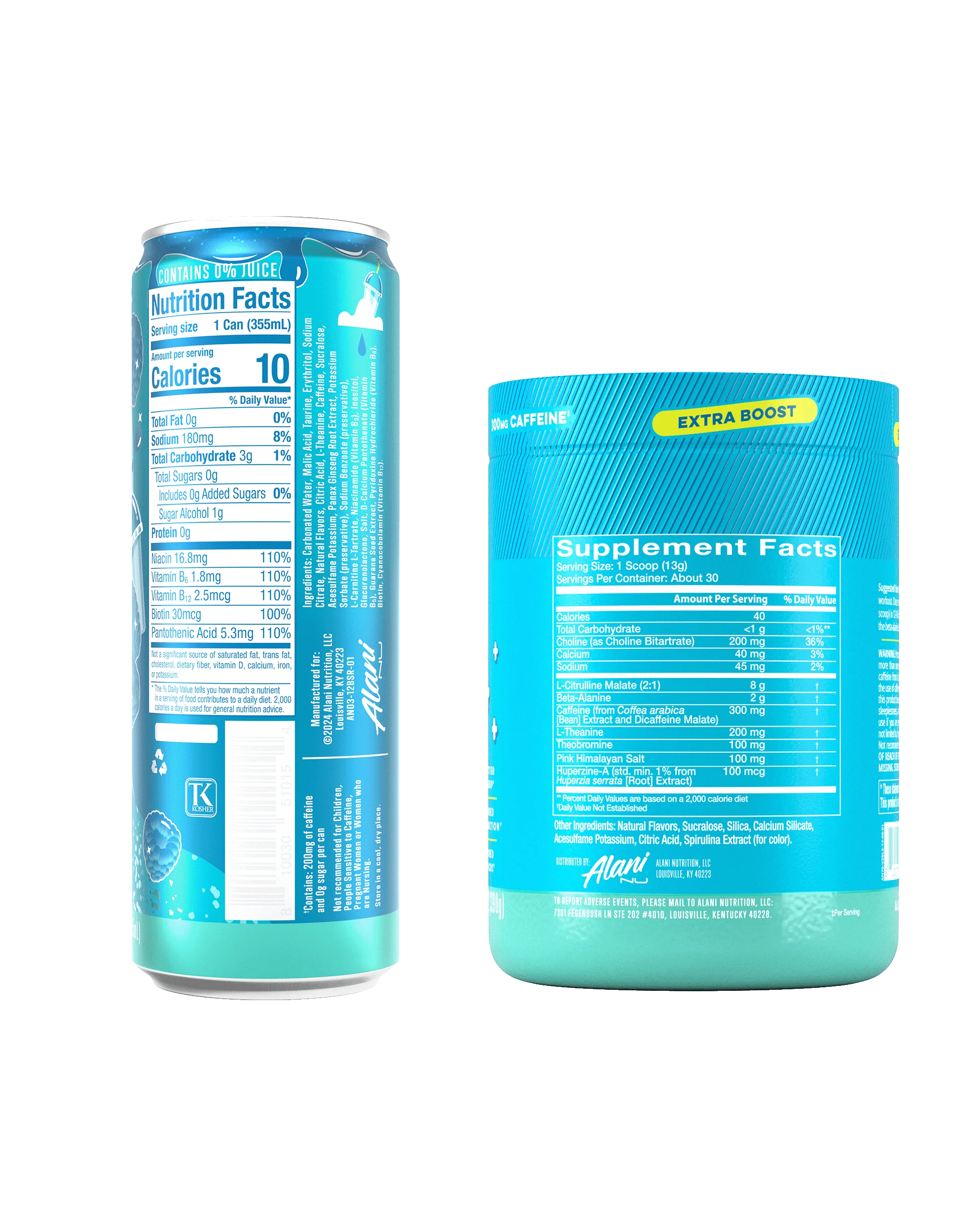 Energy Drink & Pre-Workout+ - Blue Slush - Image 3