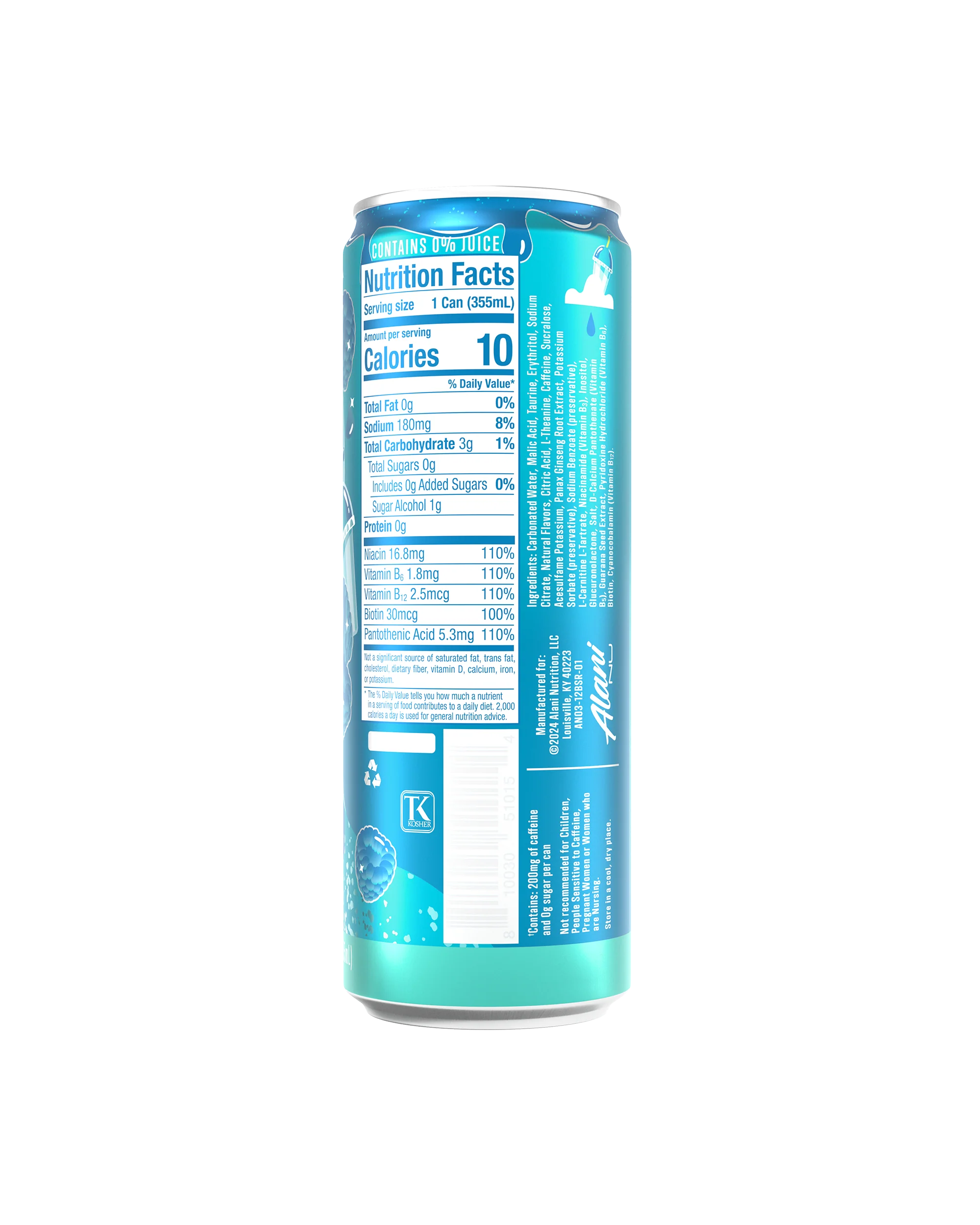 Energy Drink - Blue Slush - Image 3