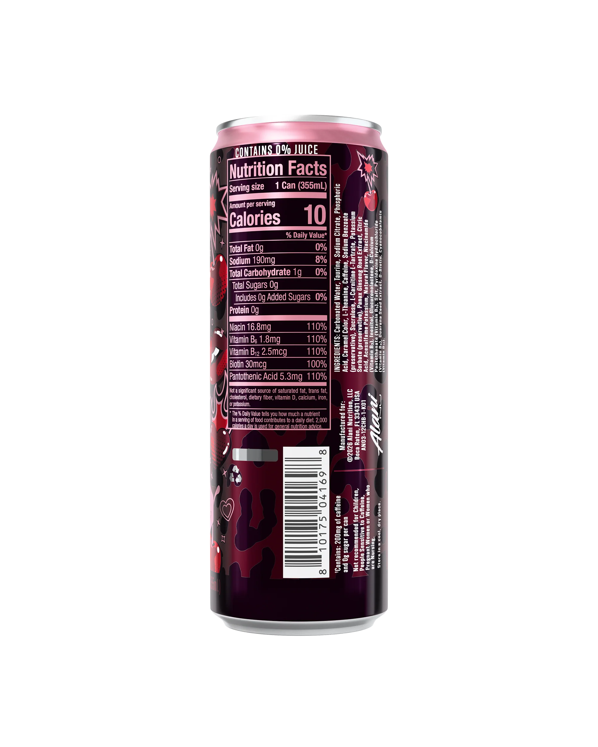 Energy Drink - Cherry Bomb - Image 2