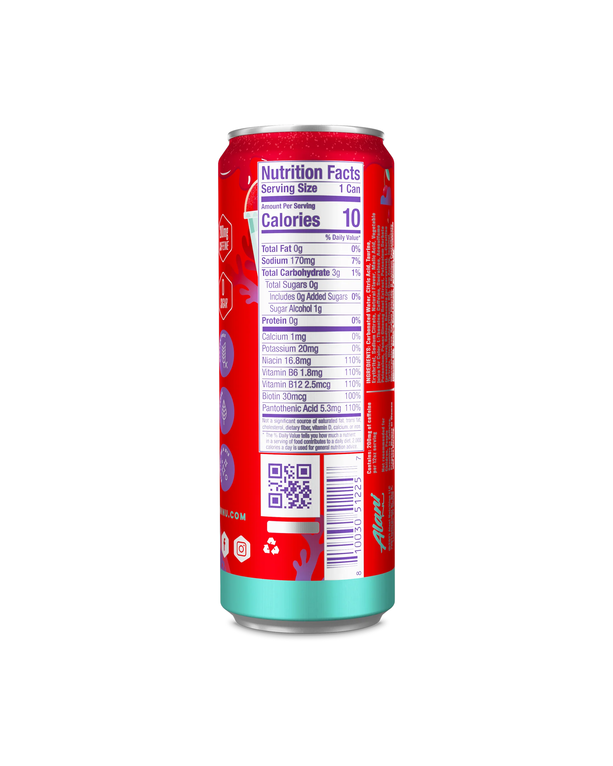 Energy Drink - Cherry Slush - Image 3