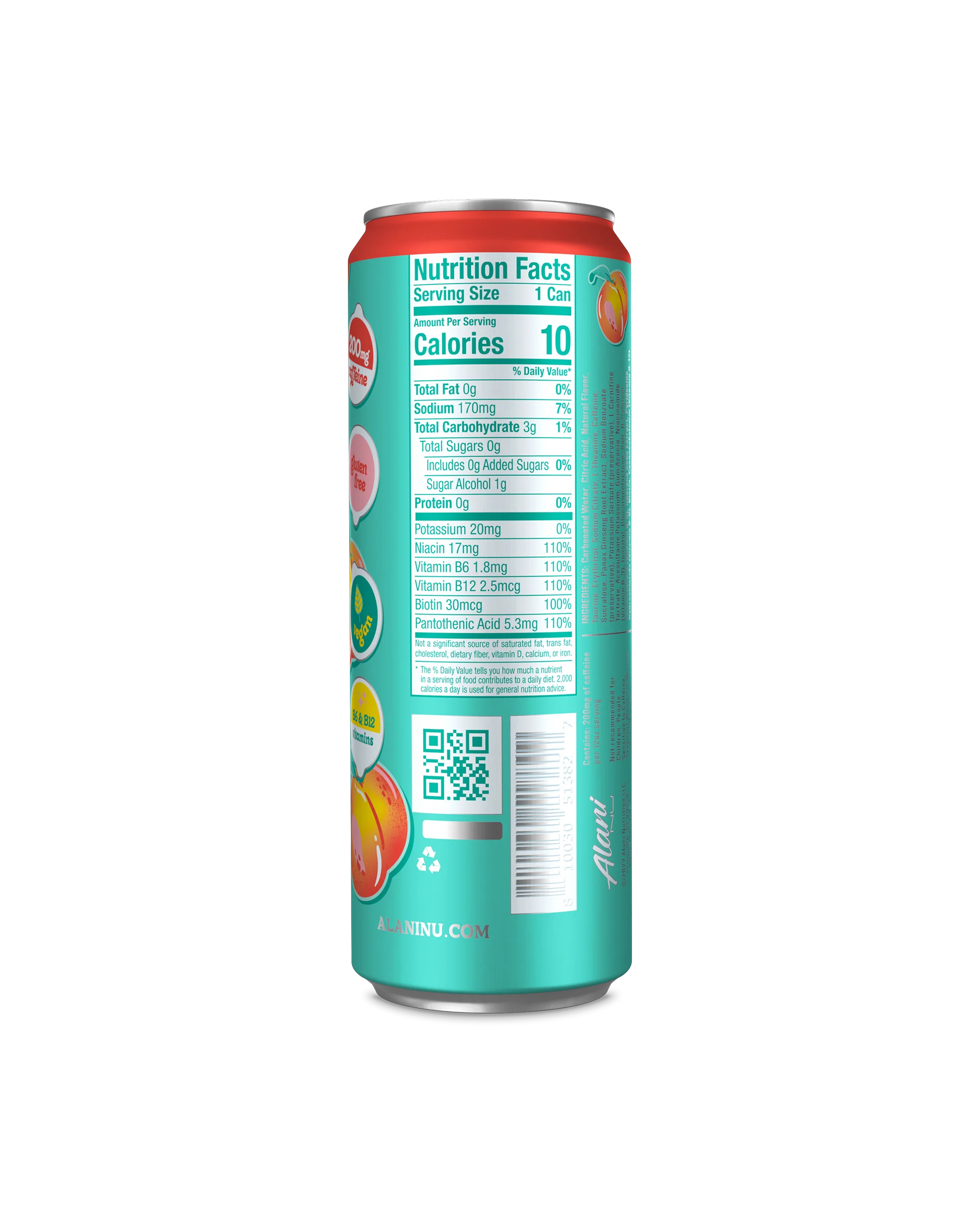 Energy Drink - Juicy Peach - Image 3