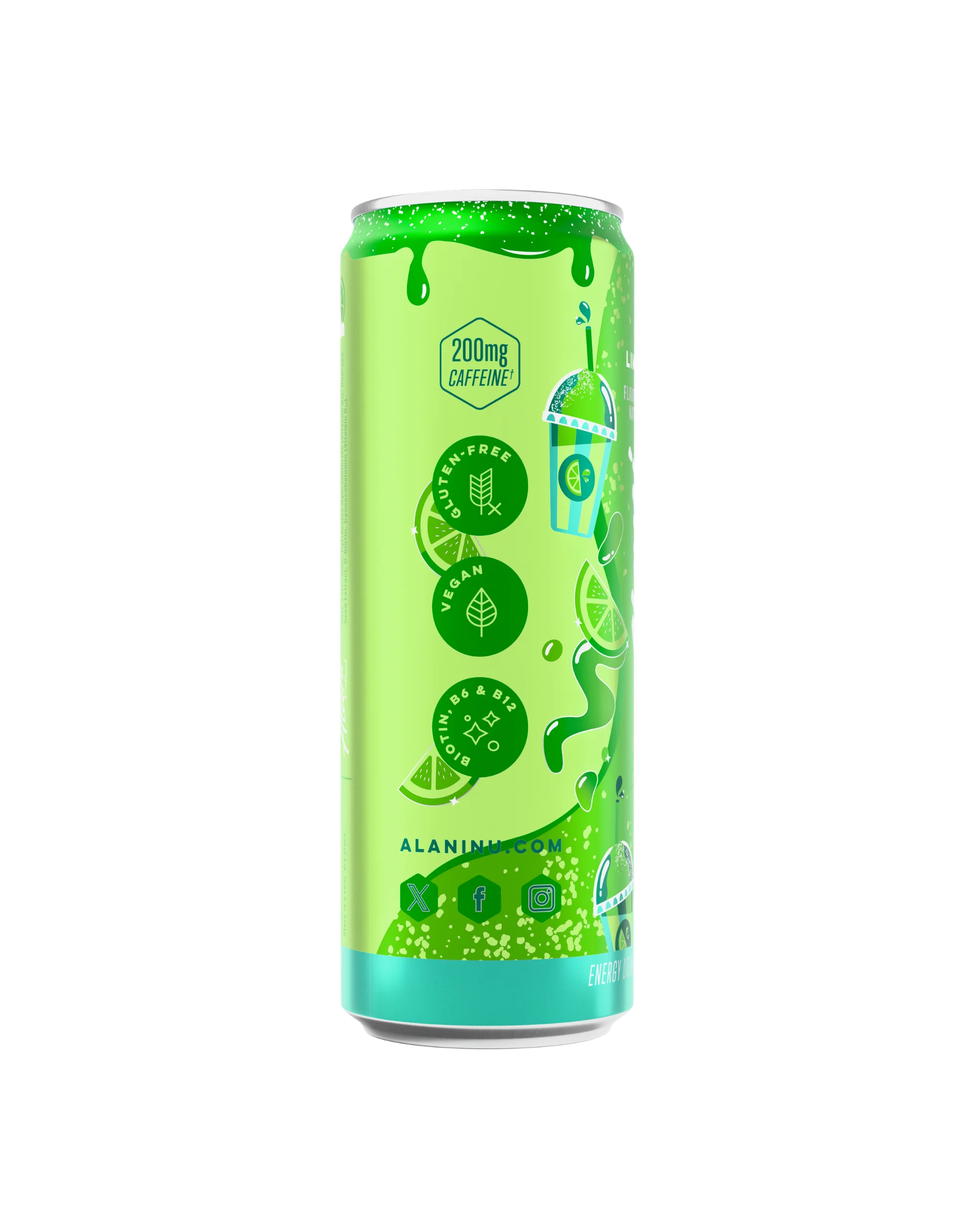 Energy Drink - Lime Slush - Image 2