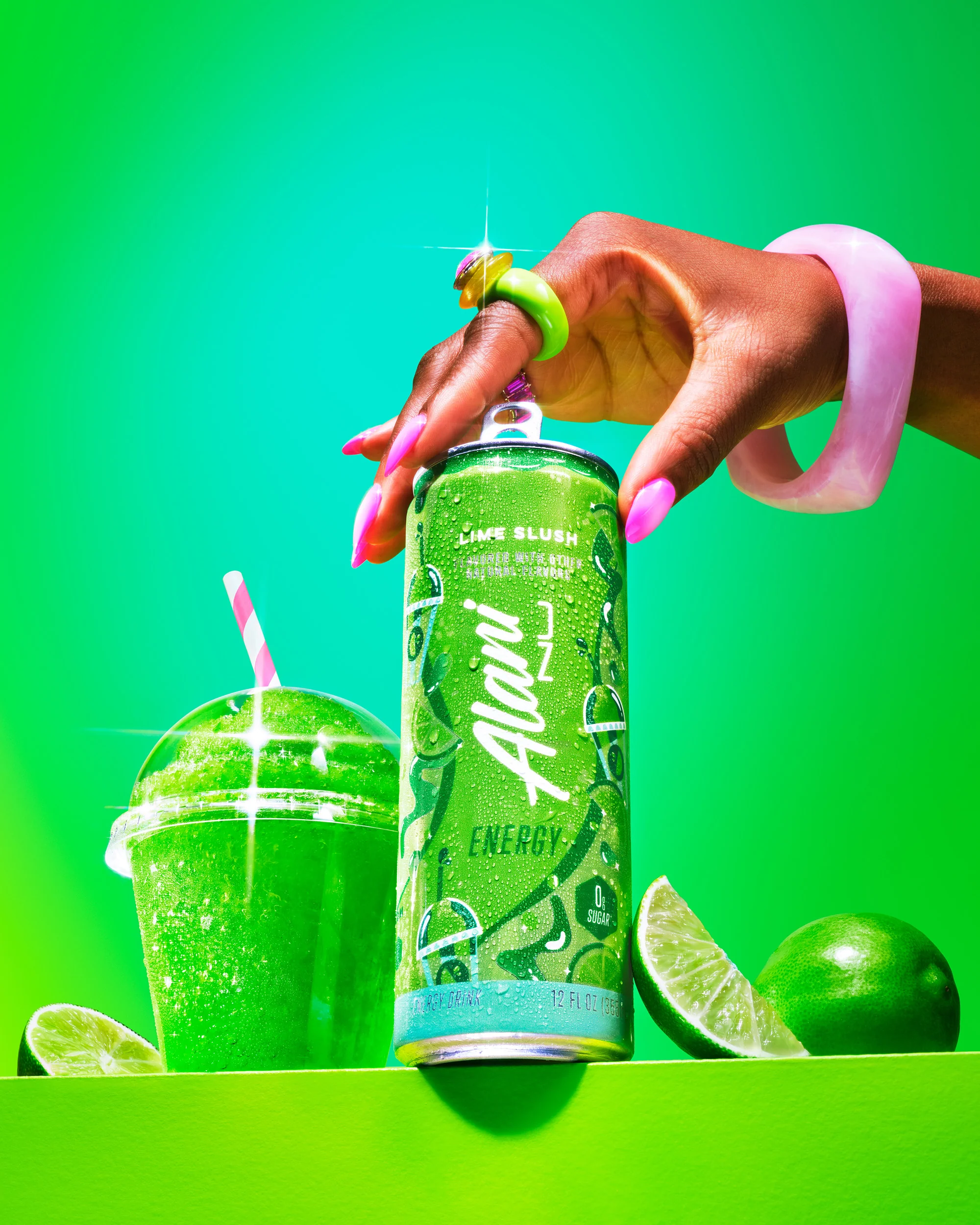 Energy Drink - Lime Slush - Image 4