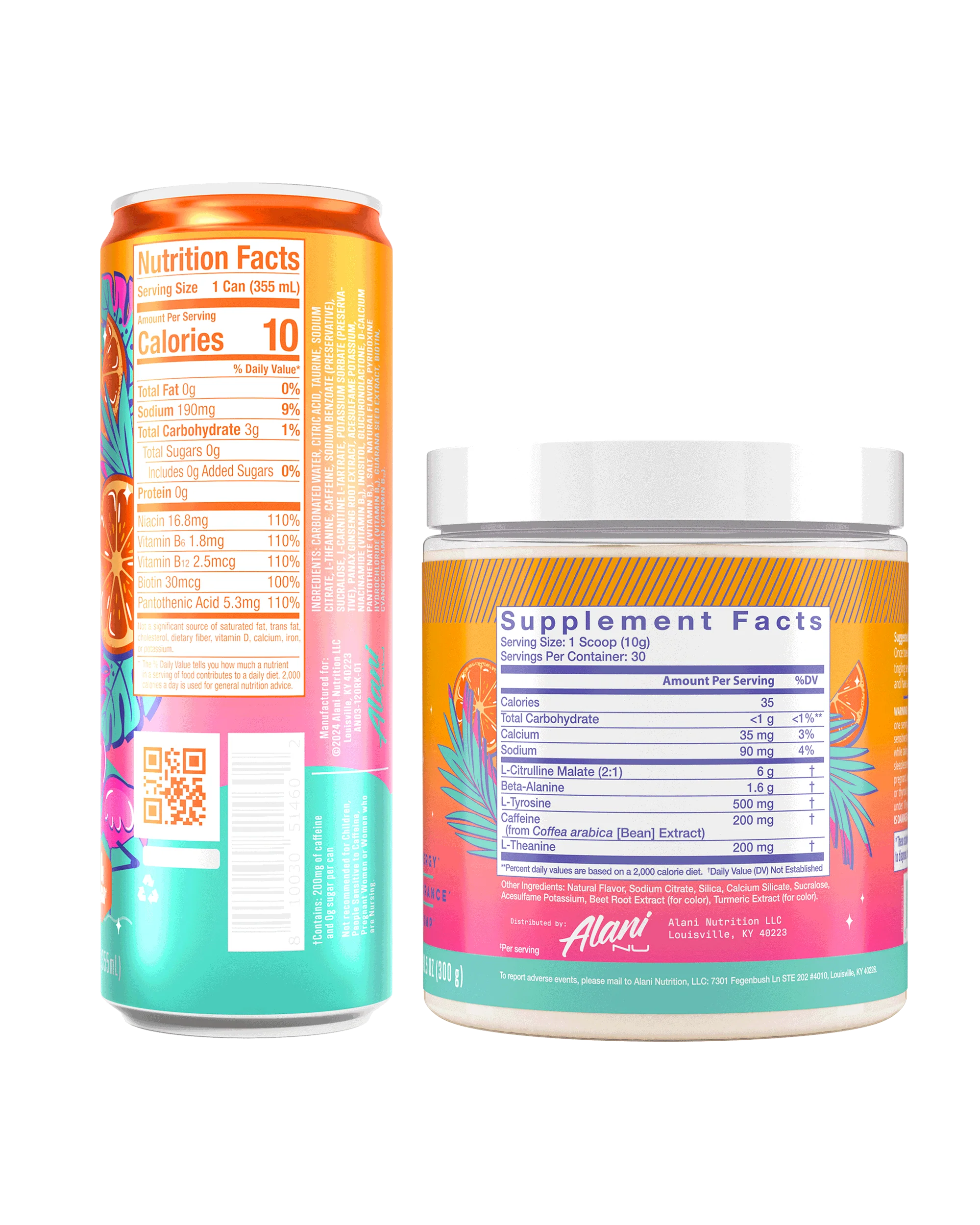Energy Drink & Pre-Workout - Orange Kiss - Image 3