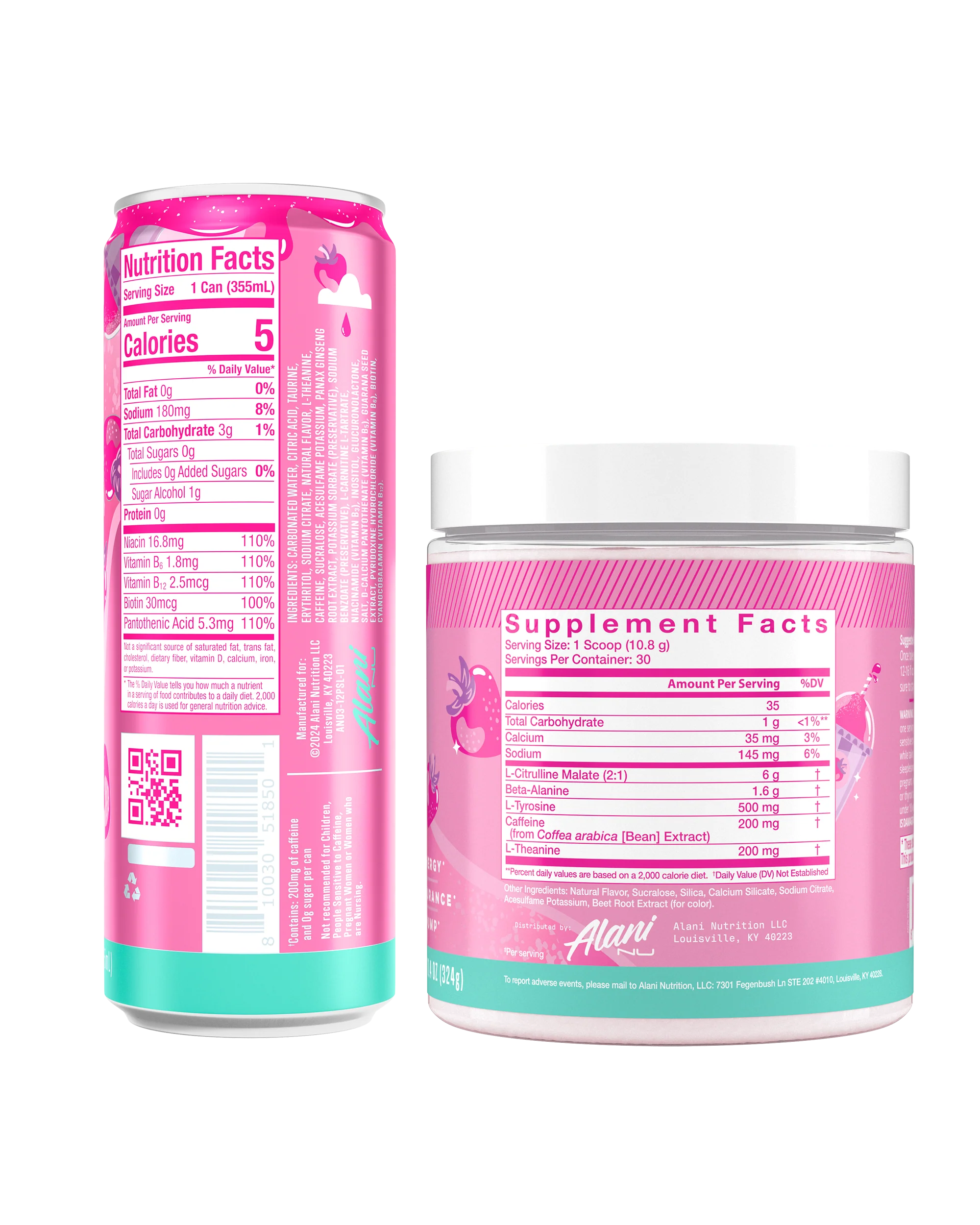 Energy Drink & Pre-Workout - Pink Slush - Image 3
