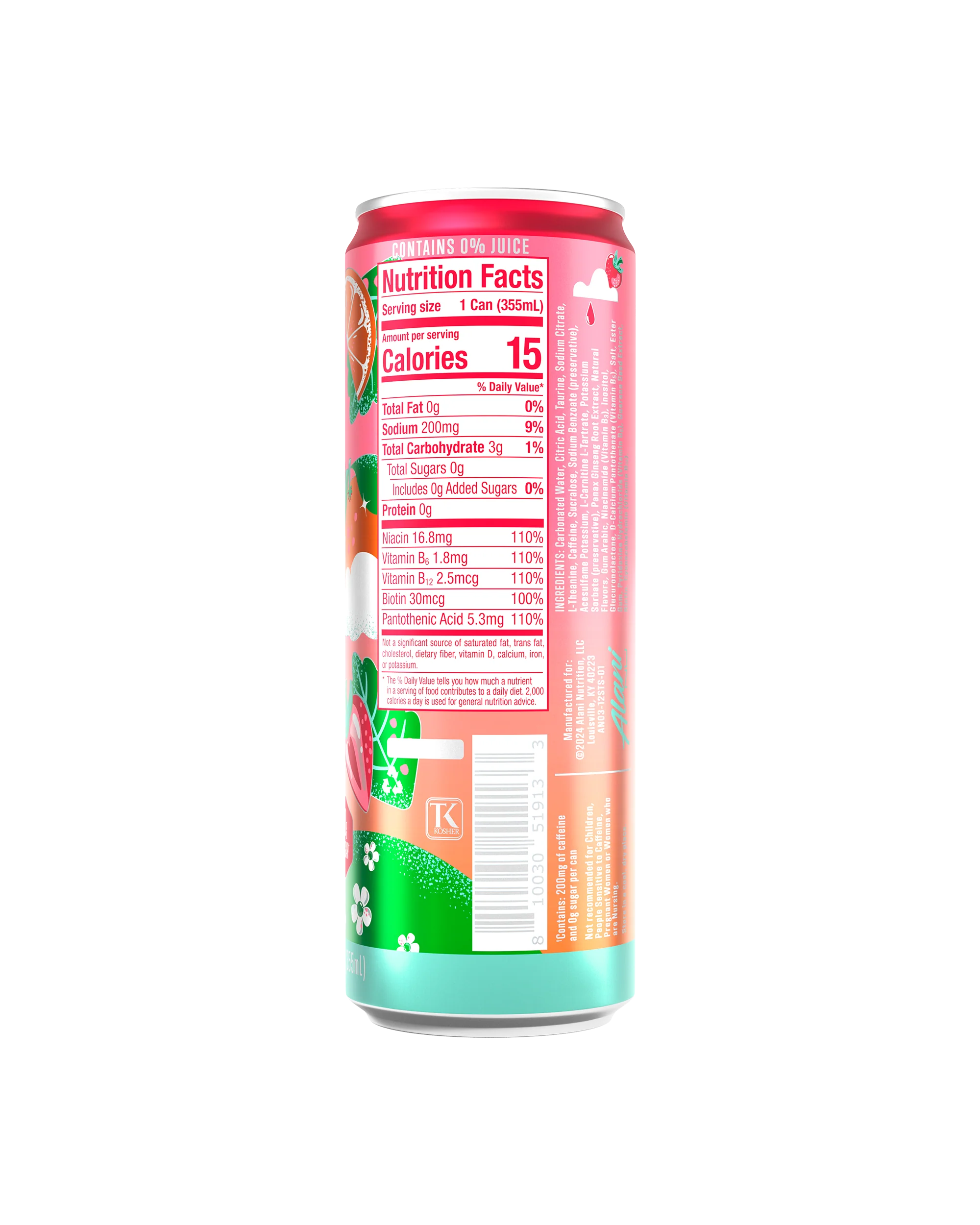 Energy Drink - Strawberry Sunrise - Image 3