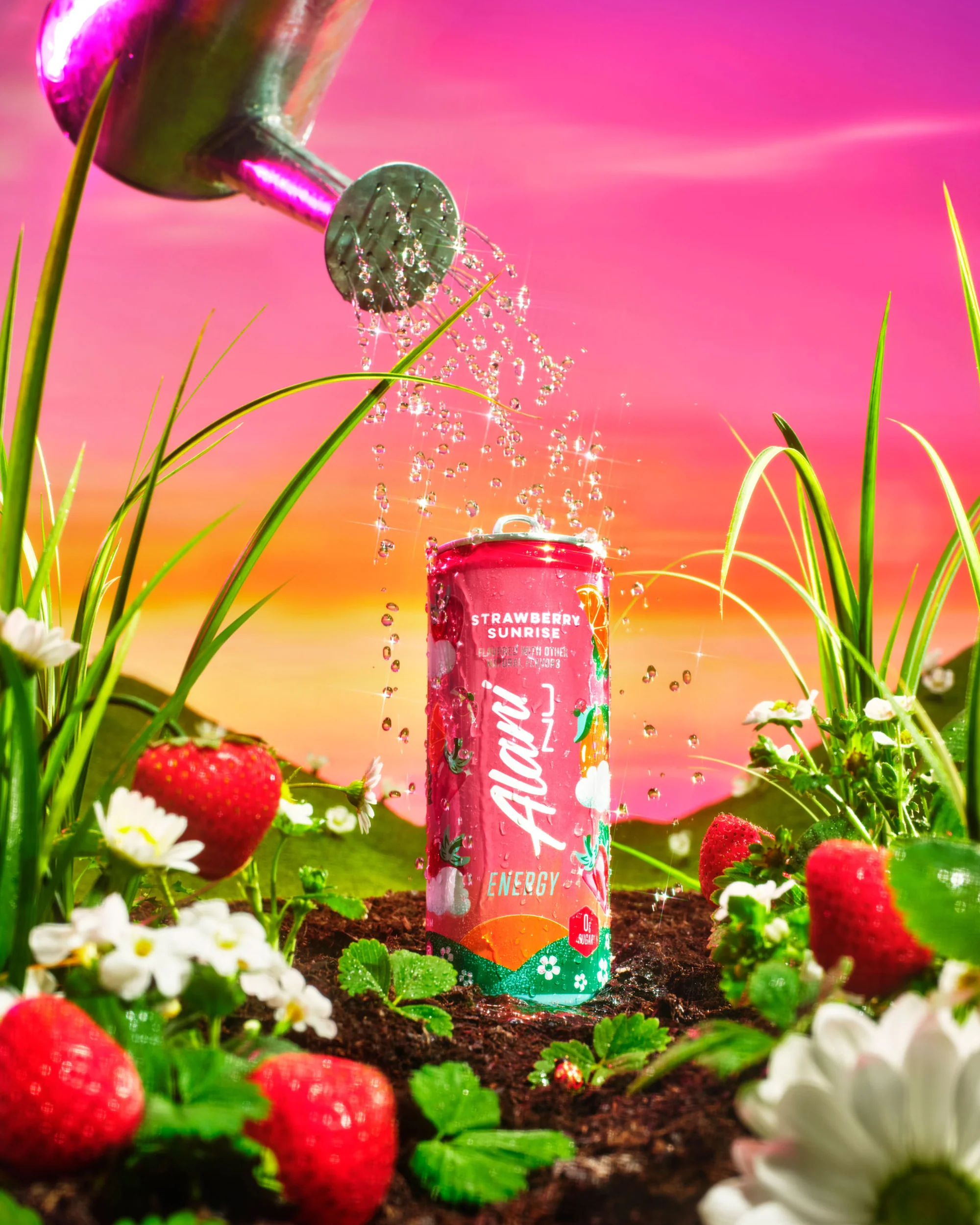 Energy Drink - Strawberry Sunrise - Image 4