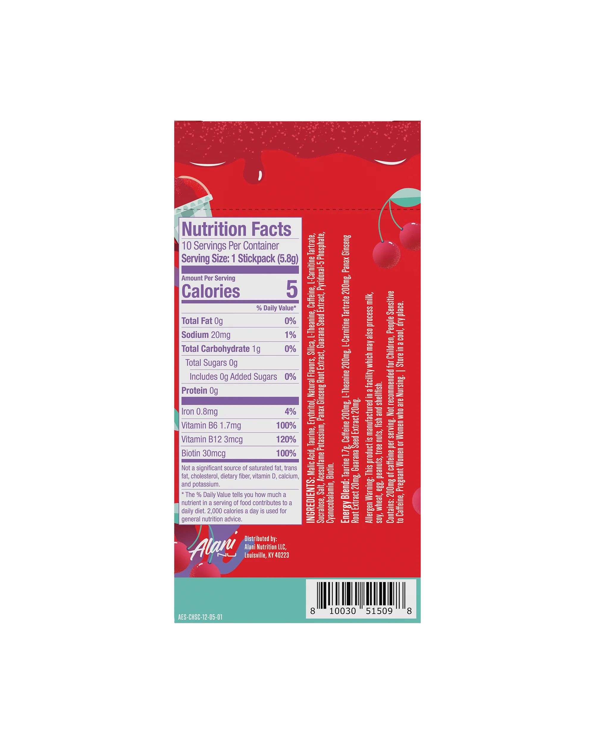 Energy Sticks - Cherry Slush - Image 3