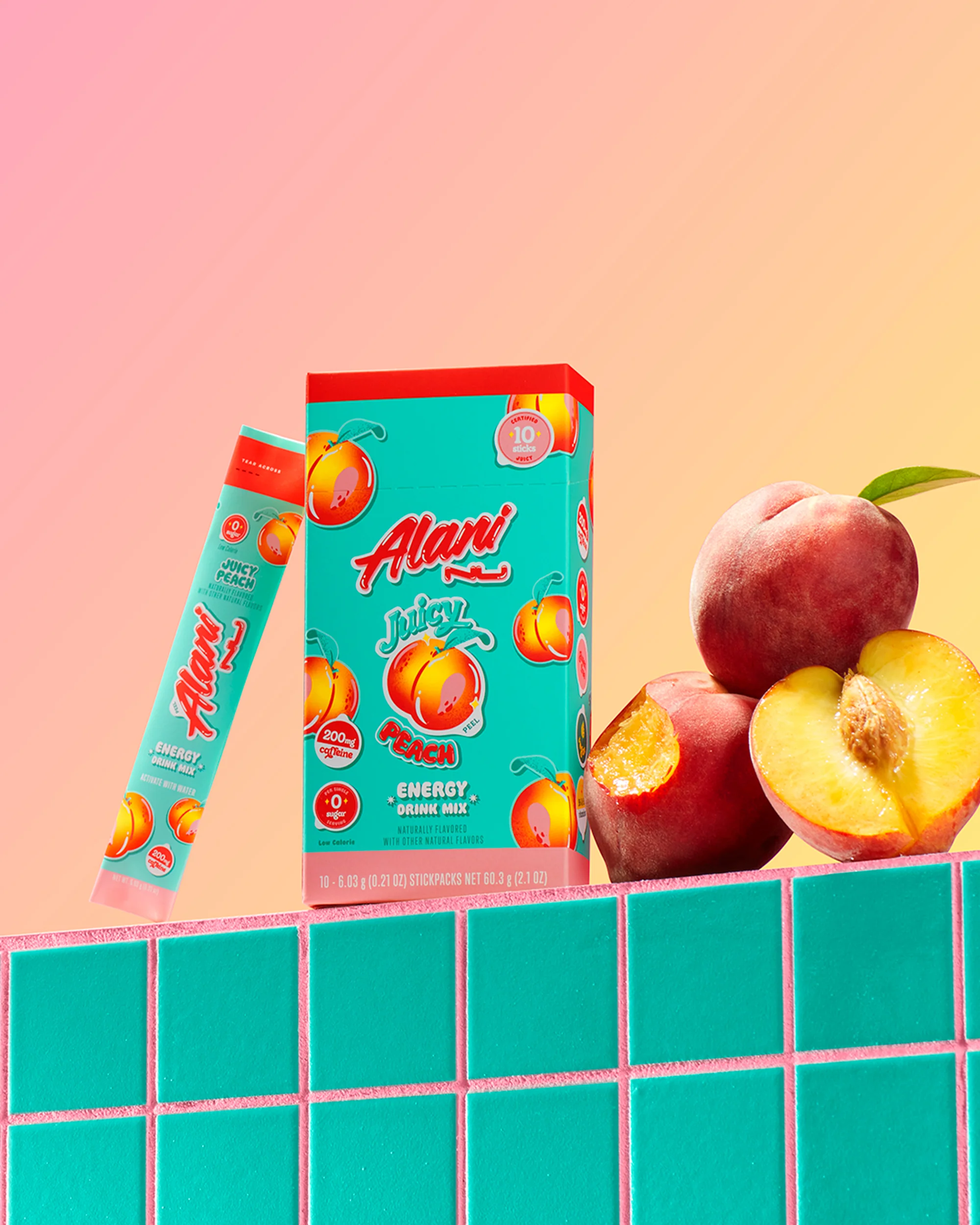 Energy Sticks - Juicy Peach - Image 4