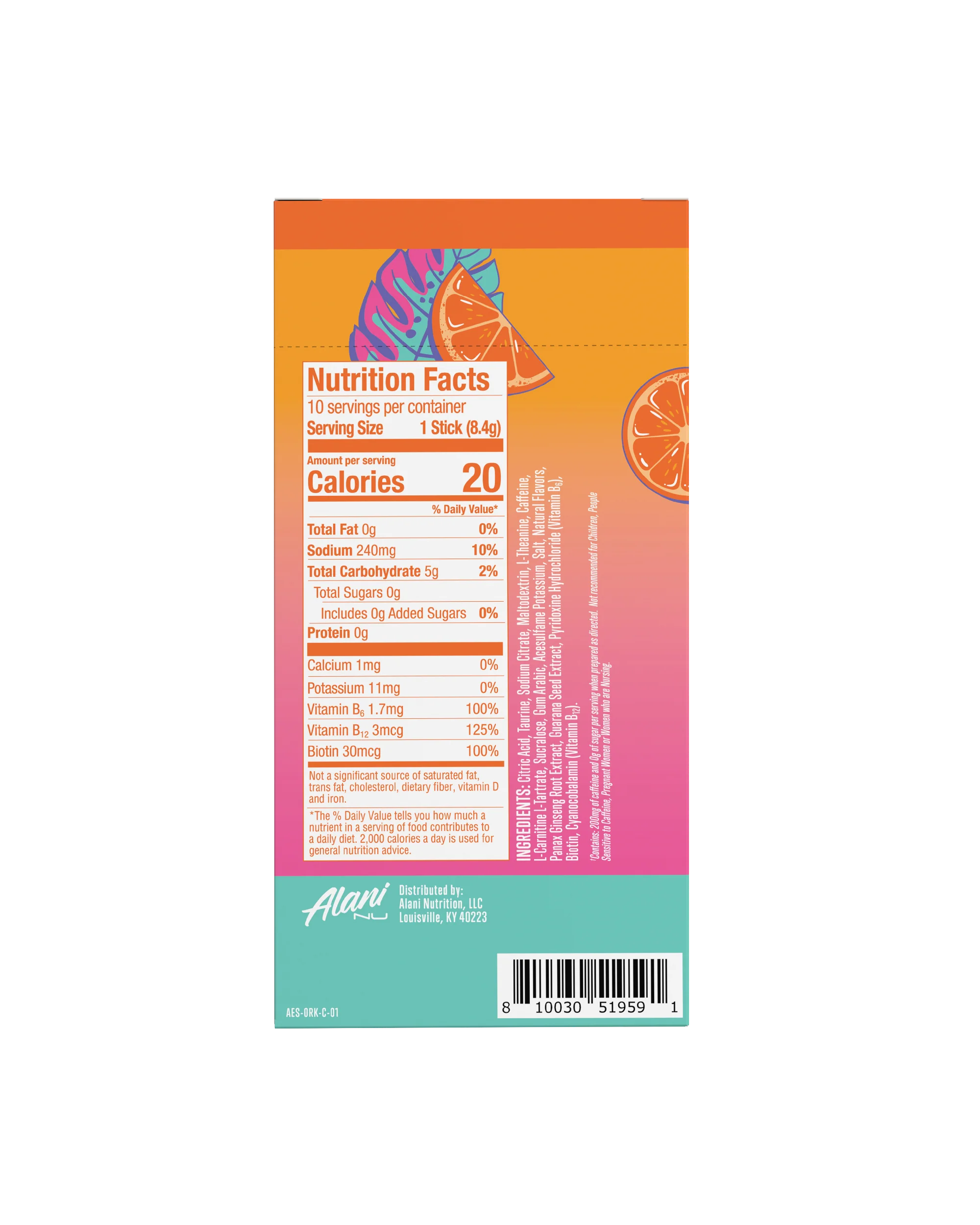 Energy Sticks - Orange Kiss - Image 3