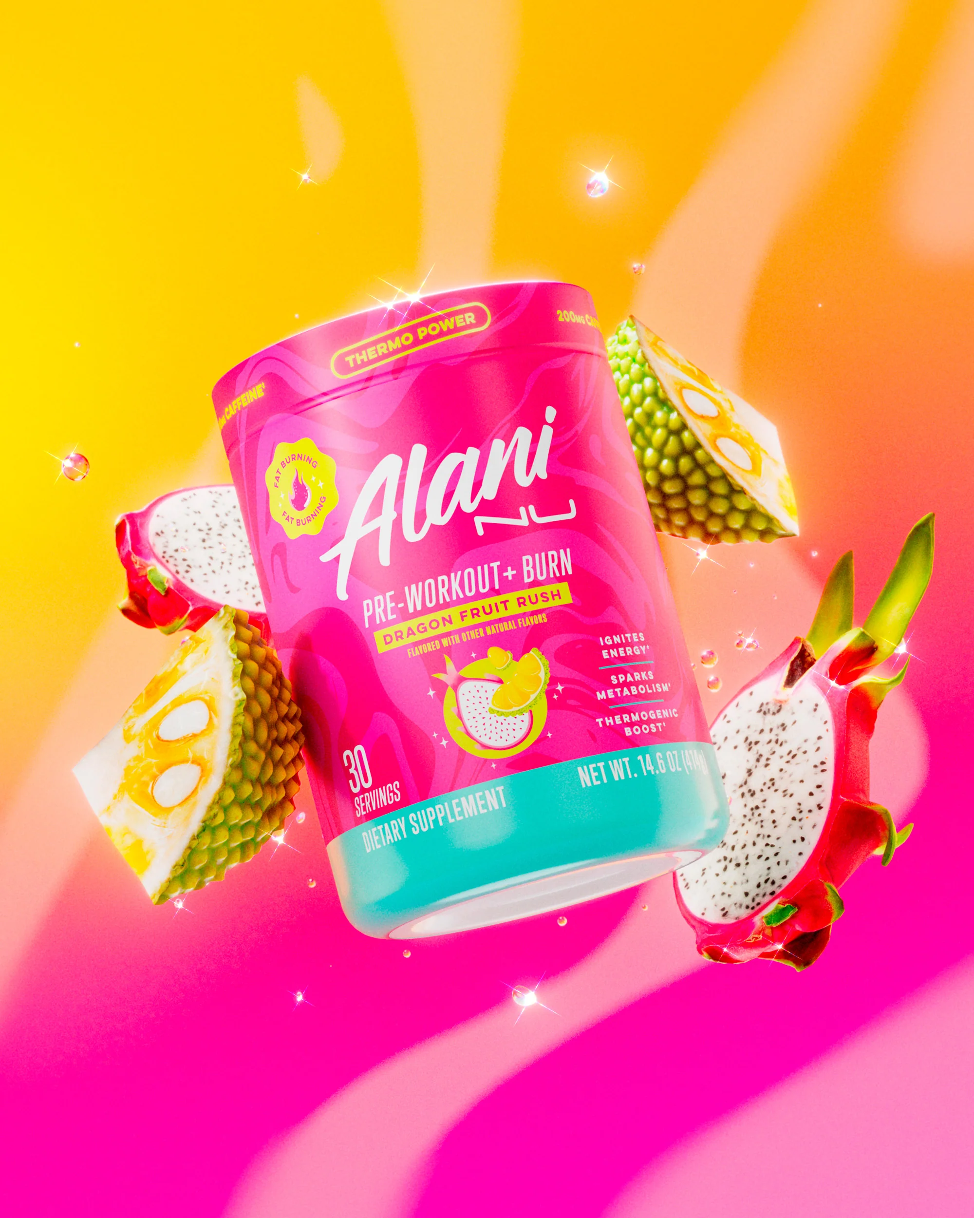 Pre-Workout+ Burn - Dragon Fruit Rush - Image 4