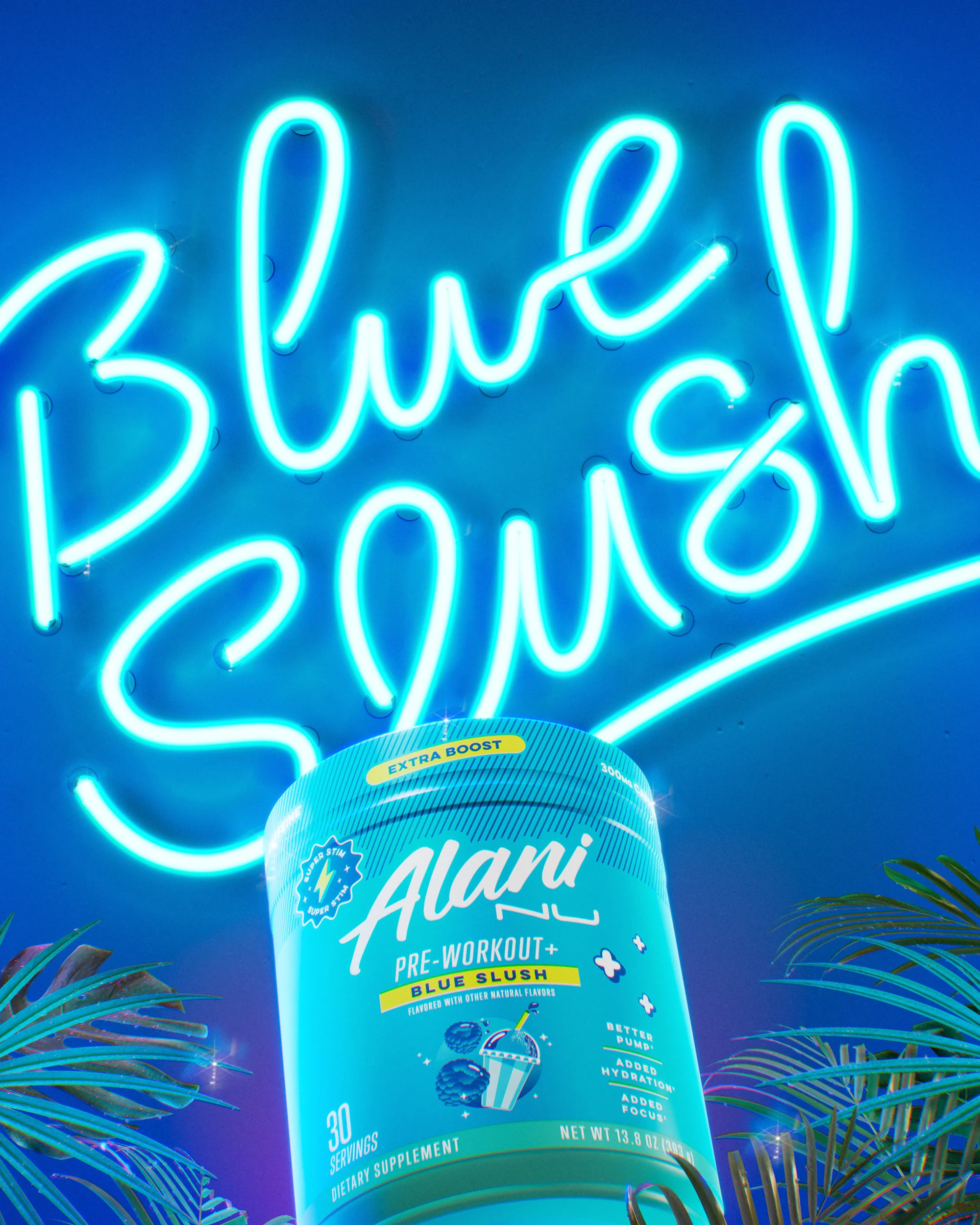 Pre-Workout+ - Blue Slush - Image 4
