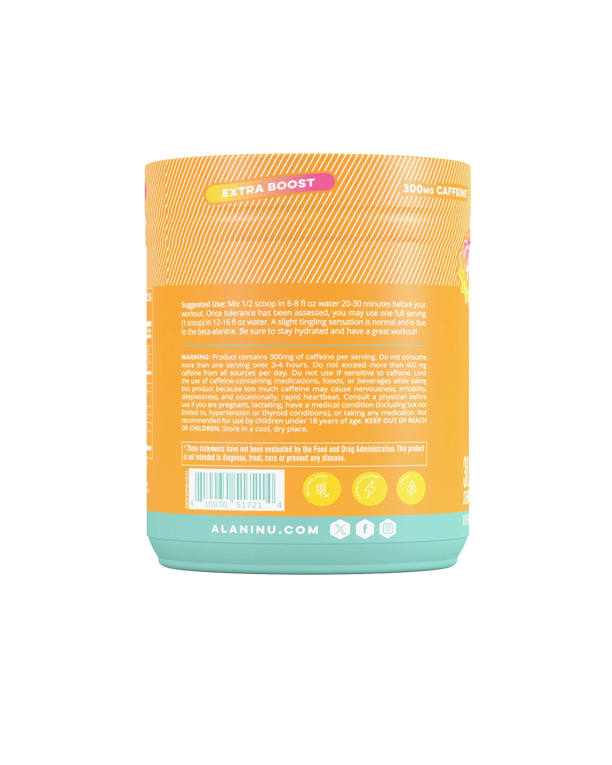 Pre-Workout+ - Paradise Swirl - Image 2