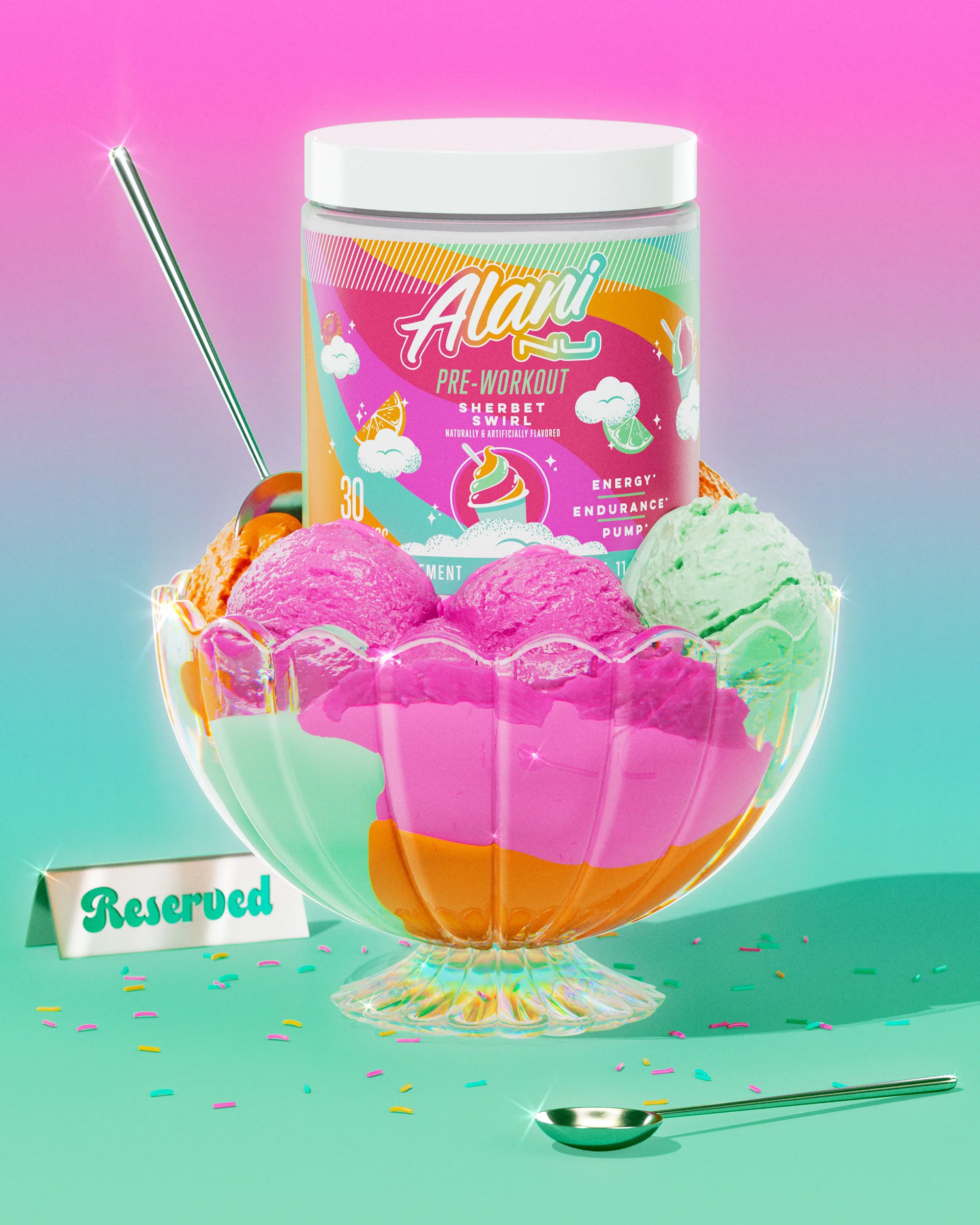 Pre-Workout - Sherbet Swirl - Image 5